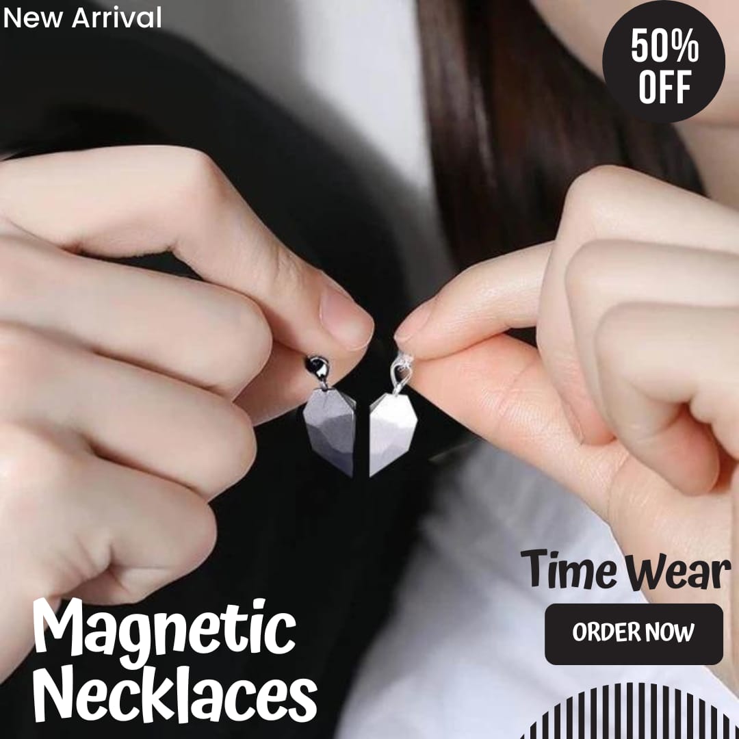 Magnetic 3d Couple Necklace
